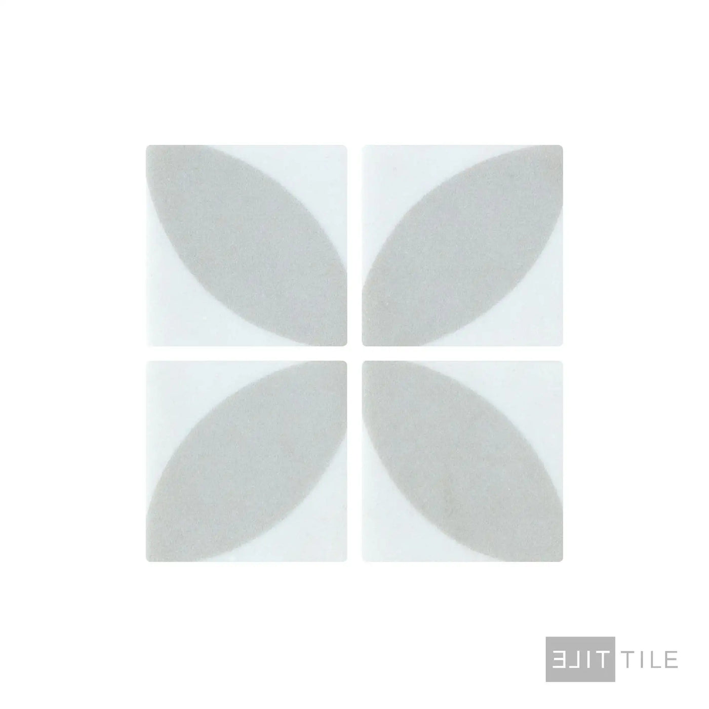 Icon Penta Dahlia 2X2 Light Grey Matte