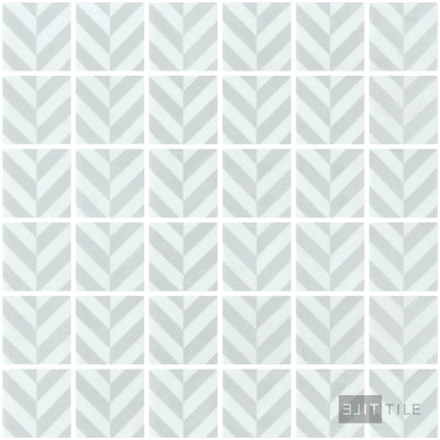 Icon Penta Chevron 2X2 Light Grey Matte-Gloss