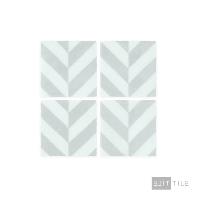 Icon Penta Chevron 2X2 Light Grey Matte-Gloss