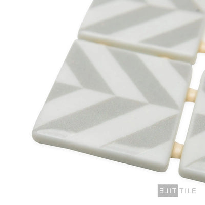 Icon Penta Chevron 2X2 Light Grey Matte-Gloss