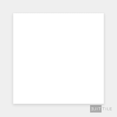Pearl Porcelain Large Format Field Tile 48X48 Super White Matte