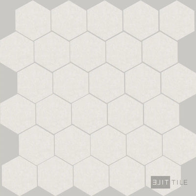 Pietra Coral 2X2 Hexagon Mosaic 11-1/8X10-3/8 Pearl Matte