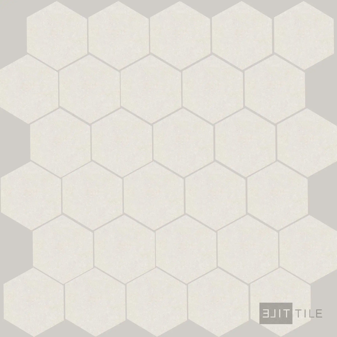 Pietra Coral 2X2 Hexagon Mosaic 11-1/8X10-3/8 Sand Matte