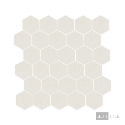 Pietra Coral 2X2 Hexagon Mosaic 11-1/8X10-3/8 Sand Matte