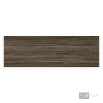Ribbon Wood 12.4X39.4 Coffee Matte