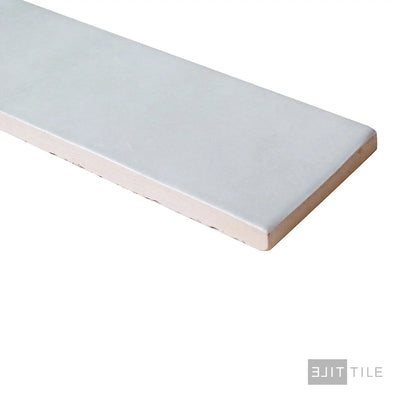 Safi Ceramic Field Tile 2X6 Grey Glossy
