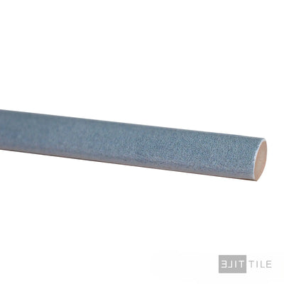 Safi Rounded Edge Ceramic Trim 0.41X6 Aqua Glossy
