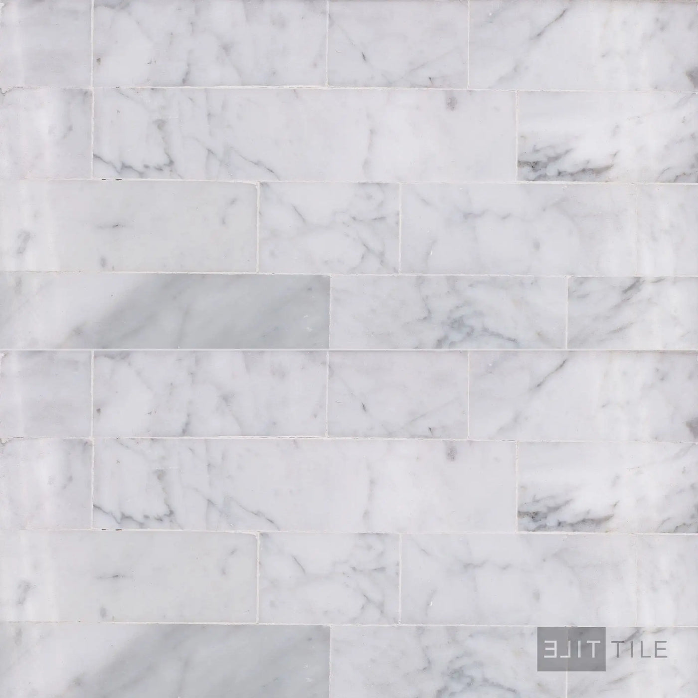 Sto-Re Culture Pattern Marble Mosaic 6X24 Carrara Polished