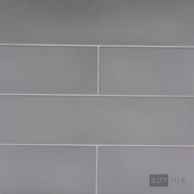 Stromboli Porcelain Field Tile 3.5X14.5 Simply Grey Matte