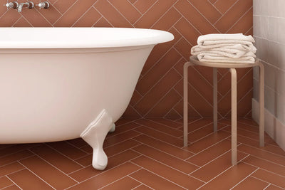 Stromboli Porcelain Field Tile 3.5X14.5 Canyon Matte