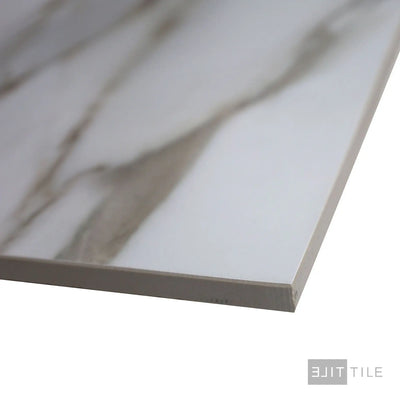 Supreme Evo Porcelain Large Format Field Tile 24X48 Antique White Polished