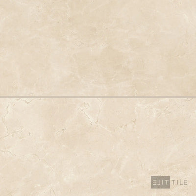 Tele Di Marmo Reloaded Porcelain Large Format Field Tile 24X48 Marfil Matte