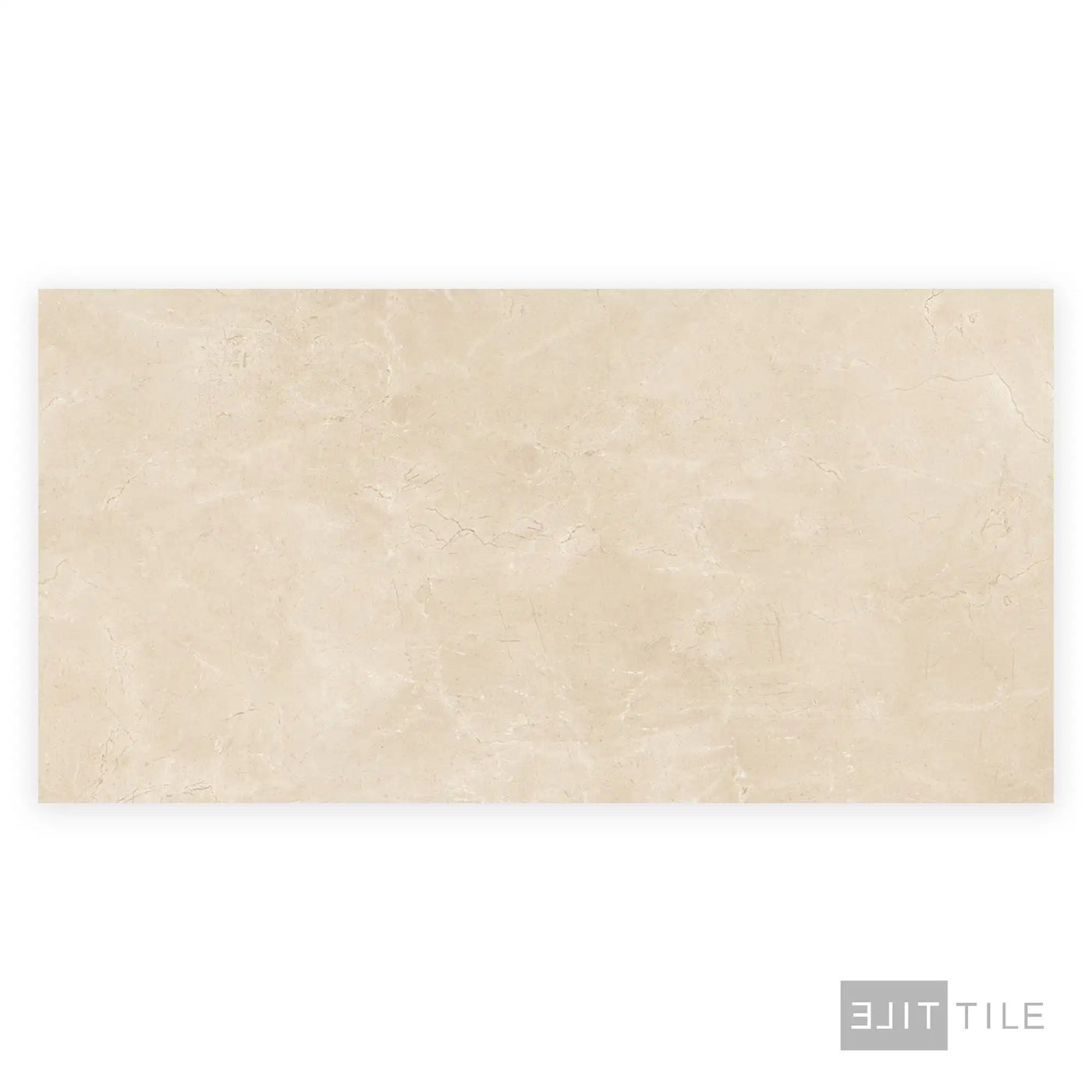 Tele Di Marmo Reloaded Porcelain Large Format Field Tile 24X48 Marfil Matte