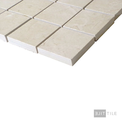 Tele Di Marmo Reloaded 2X2 Square Porcelain Mosaic 12X12 Marfil Matte