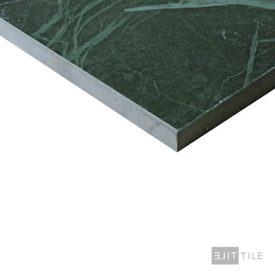 Tele Di Marmo Revolution Porcelain Large Format Field Tile 24X48 Verde St Denis Polished