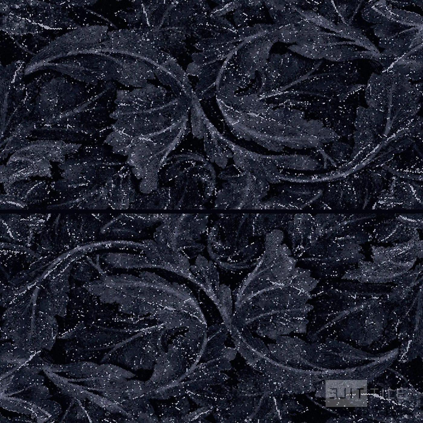 Tele Di Marmo Revolution Porcelain Large Format Decorative Field 24X48 Calacatta Black Polished
