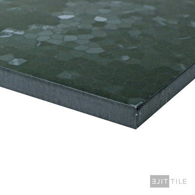 Tele Di Marmo Revolution Porcelain Large Format Decorative Field 24X48 Calacatta Black Polished