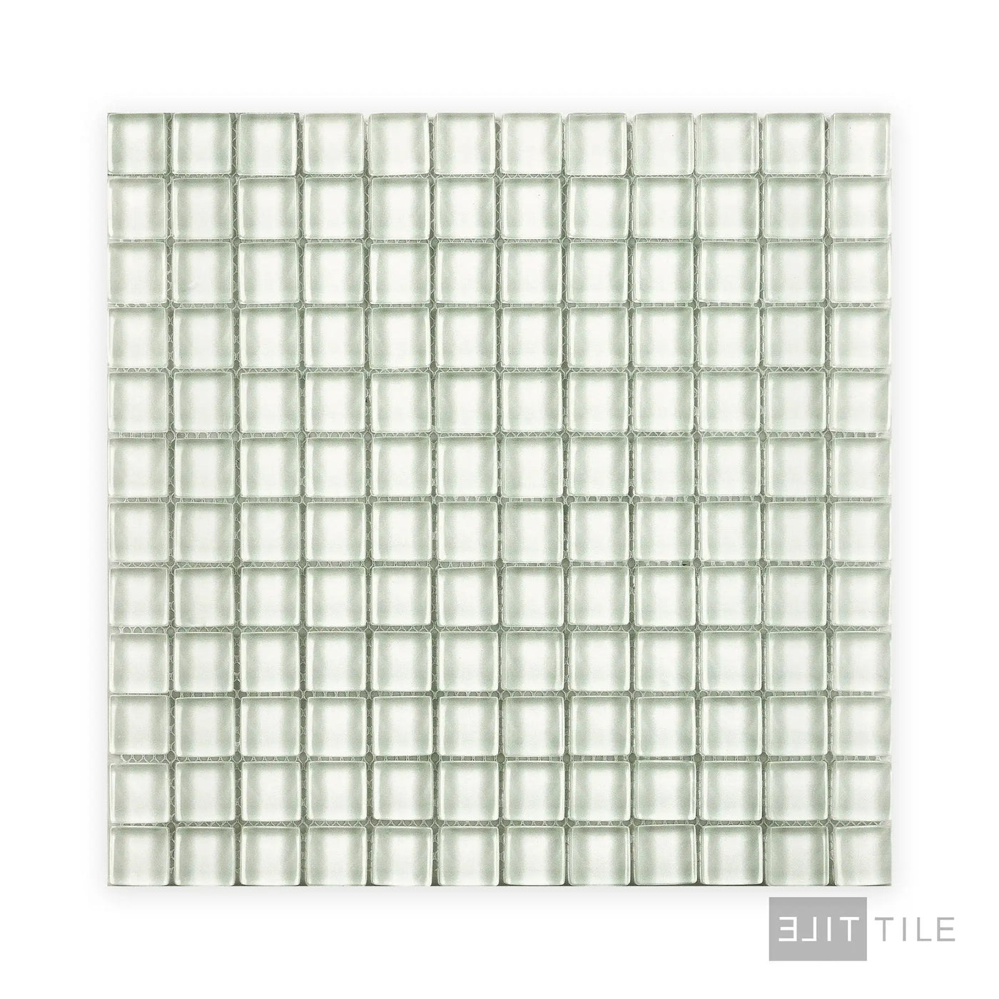 Vidrofina Clear Glass 1X1 Glass Maritime White