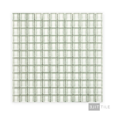Vidrofina Clear Glass 1X1 Glass Maritime White