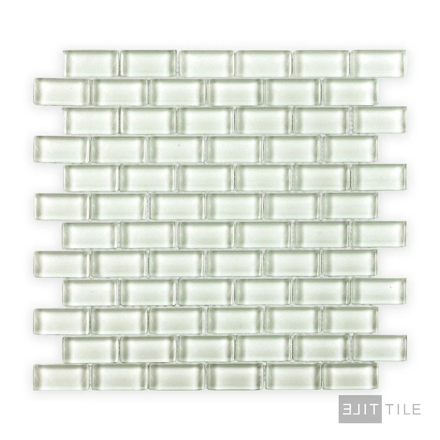 Vidrofina Clear Glass 1X2 Glass Maritime White