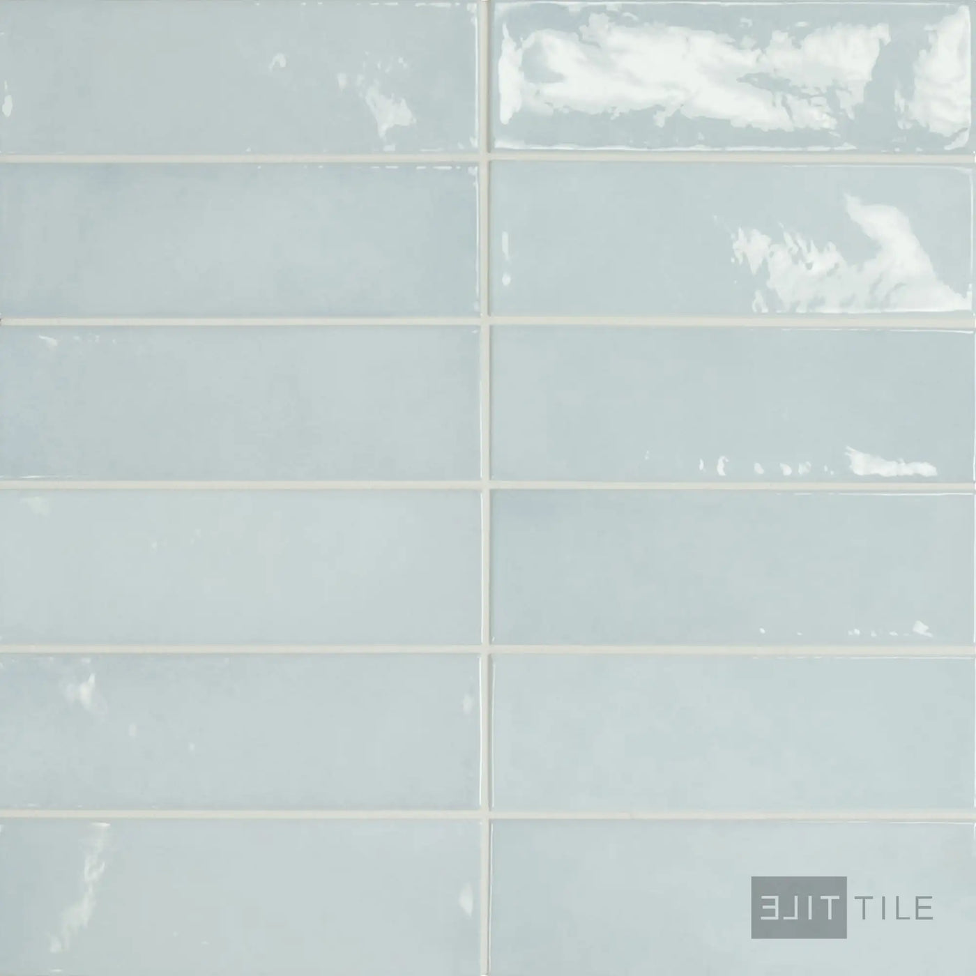 Village Ceramic Field Tile 2.5X8 Cloud Glossy