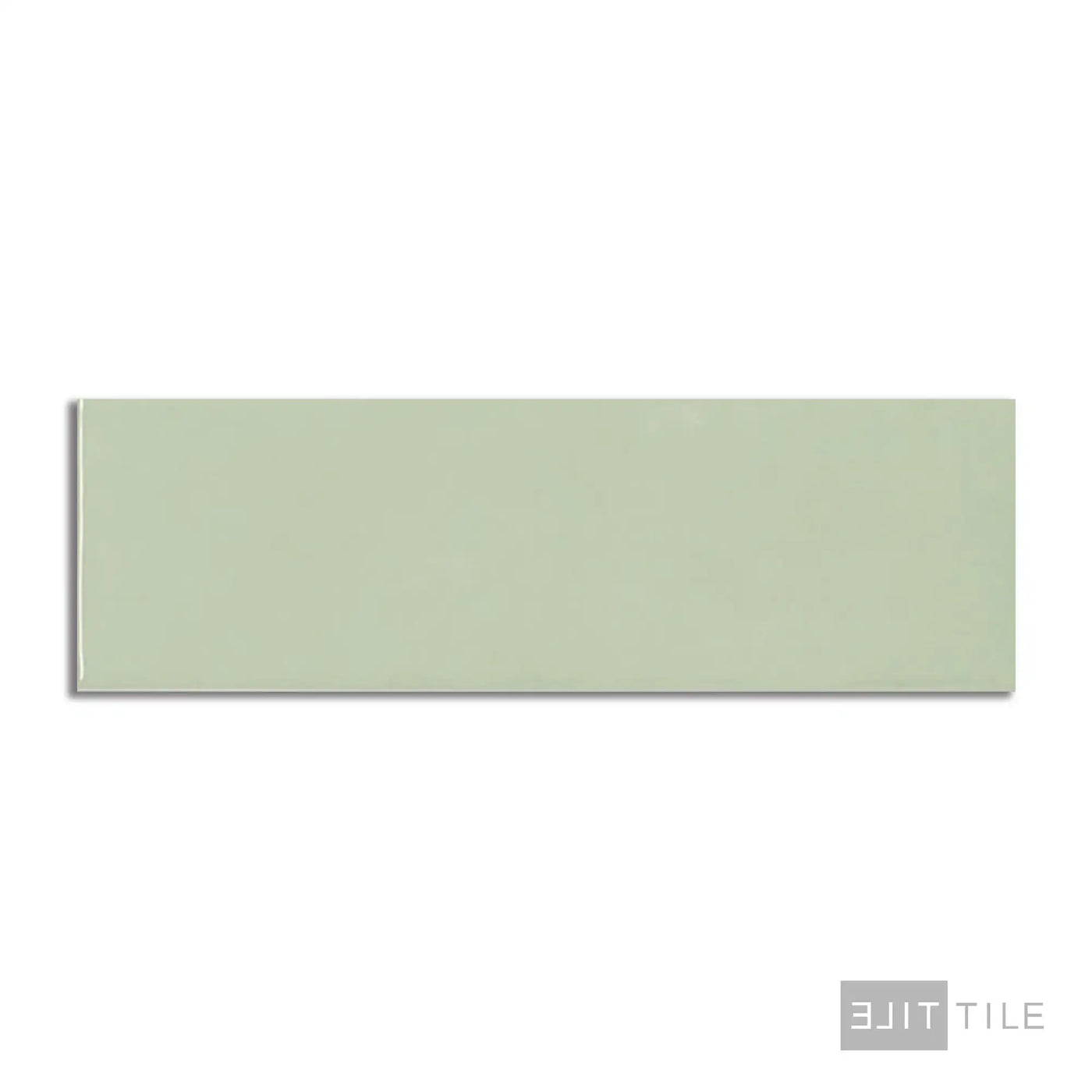 Village Ceramic Field Tile 2.5X8 Mint Glossy