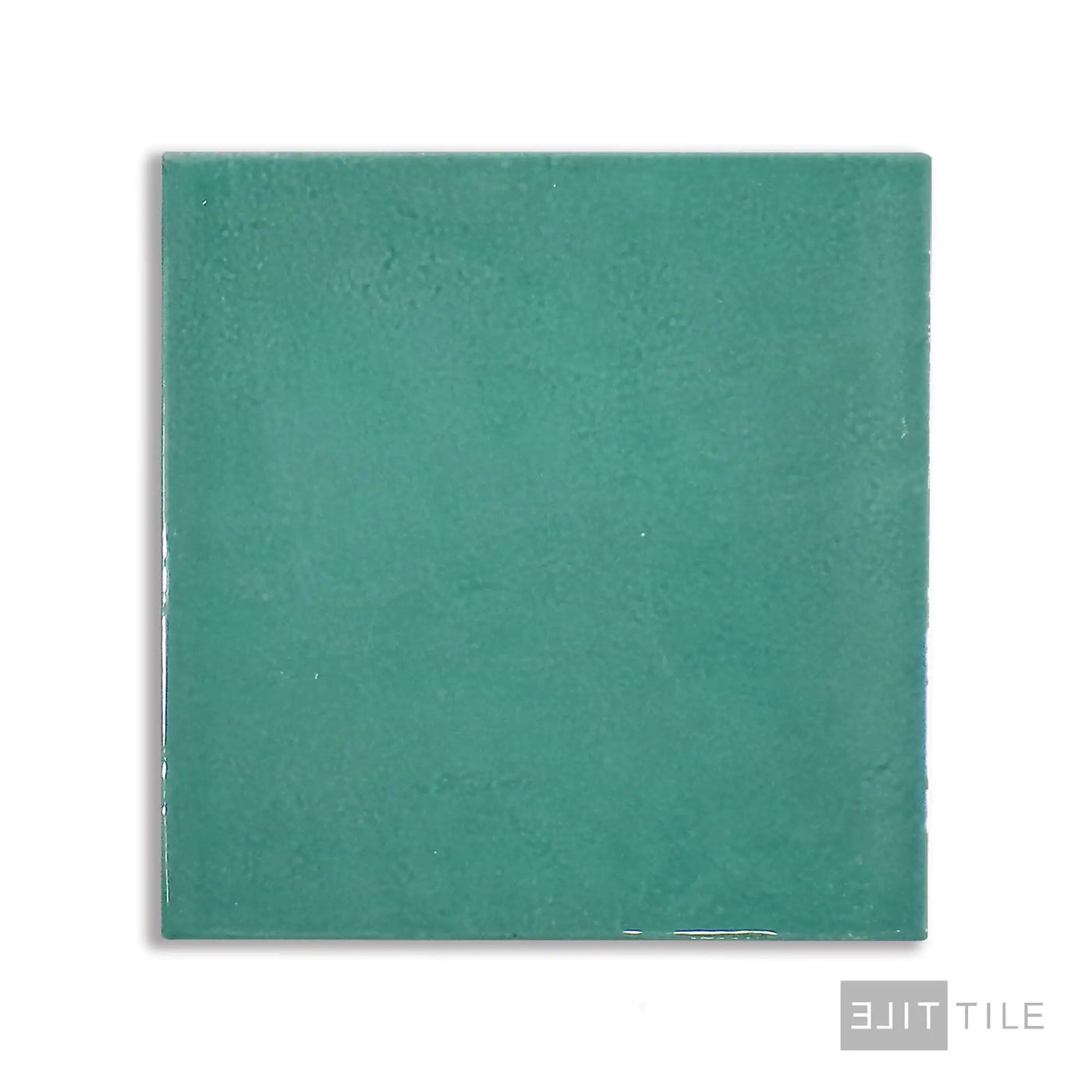 Village Ceramic Field Tile 5X5 Emerald Green Glossy