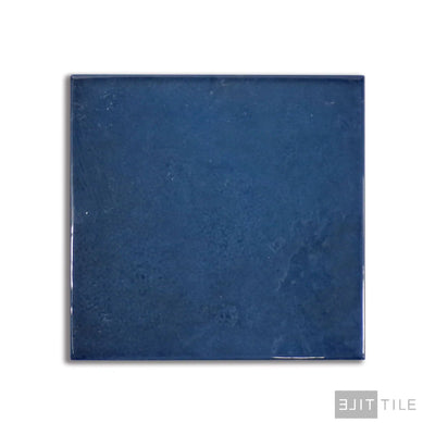 Village Ceramic Field Tile 5X5 Royal Blue Glossy