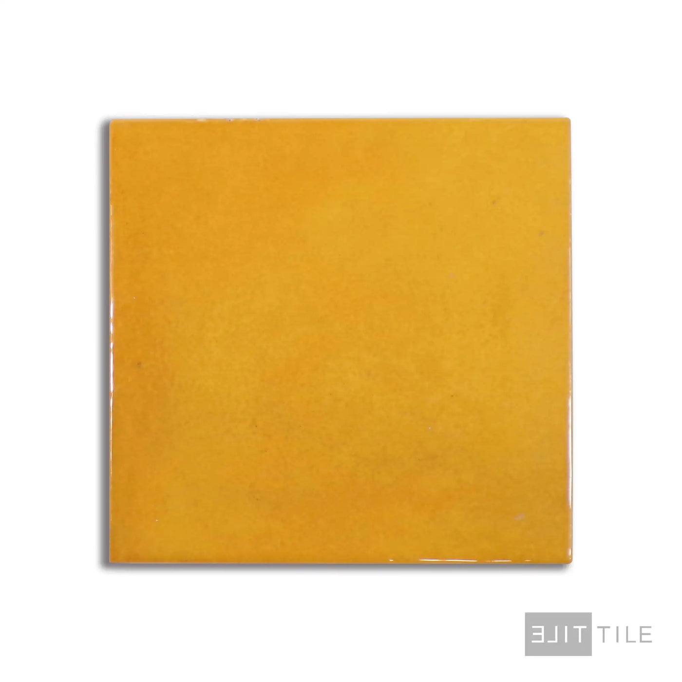 Village Ceramic Field Tile 5X5 Tuscany Gold Glossy