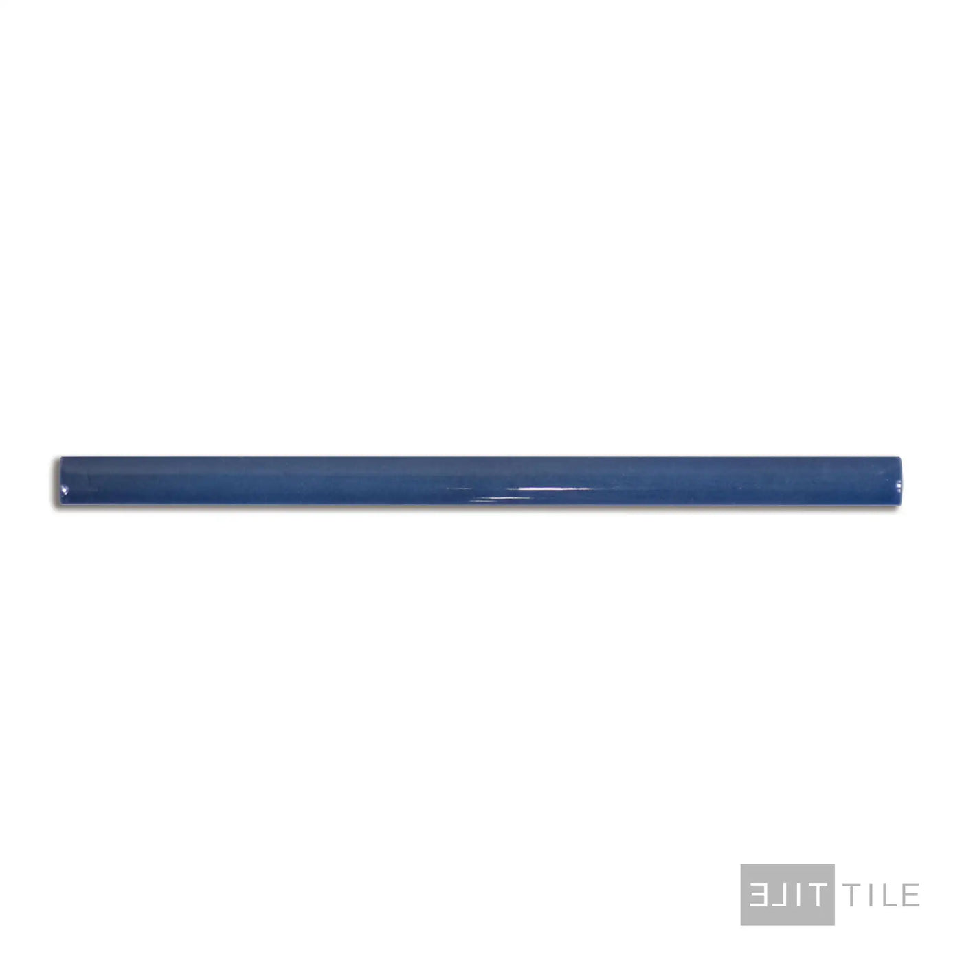Village Jolly Ceramic Trim 0.5X8 Royal Blue Glossy