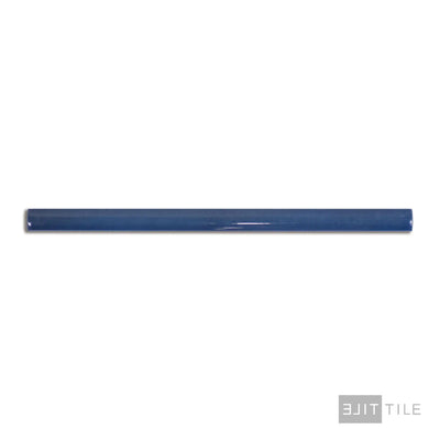 Village Jolly Ceramic Trim 0.5X8 Royal Blue Glossy