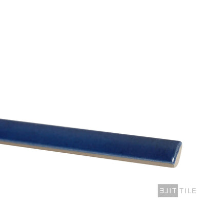 Village Jolly Ceramic Trim 0.5X8 Royal Blue Glossy