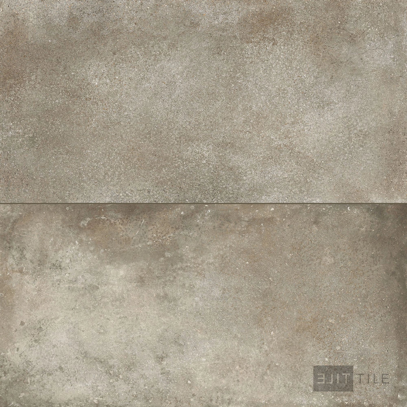 Brooklyn Cemento Porcelain Large Format Field Tile 24X48 Toupe Honed