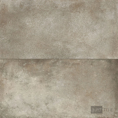 Brooklyn Cemento Porcelain Large Format Field Tile 24X48 Toupe Honed