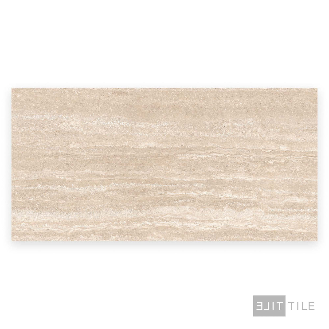 Travertine Veincut 24X48 Beige Matte