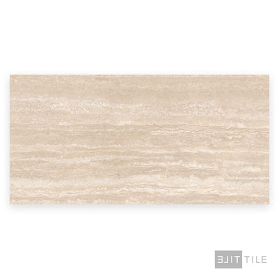 Travertine Veincut 24X48 Beige Matte