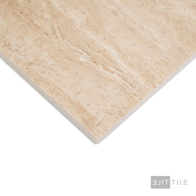 Travertine Veincut 24X48 Beige Matte