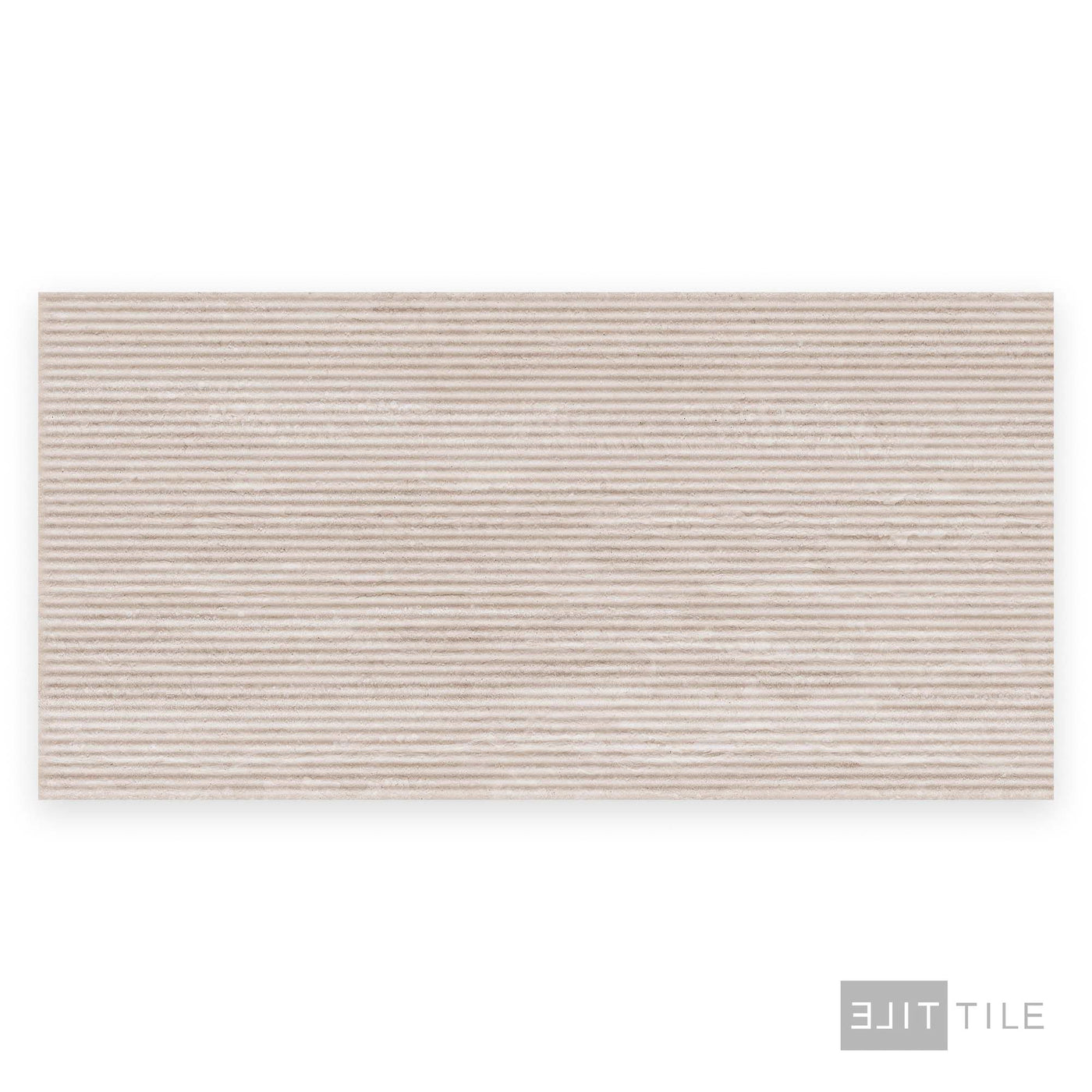 Travertine Veincut Canetto 3D 24X48 Bianco Matte