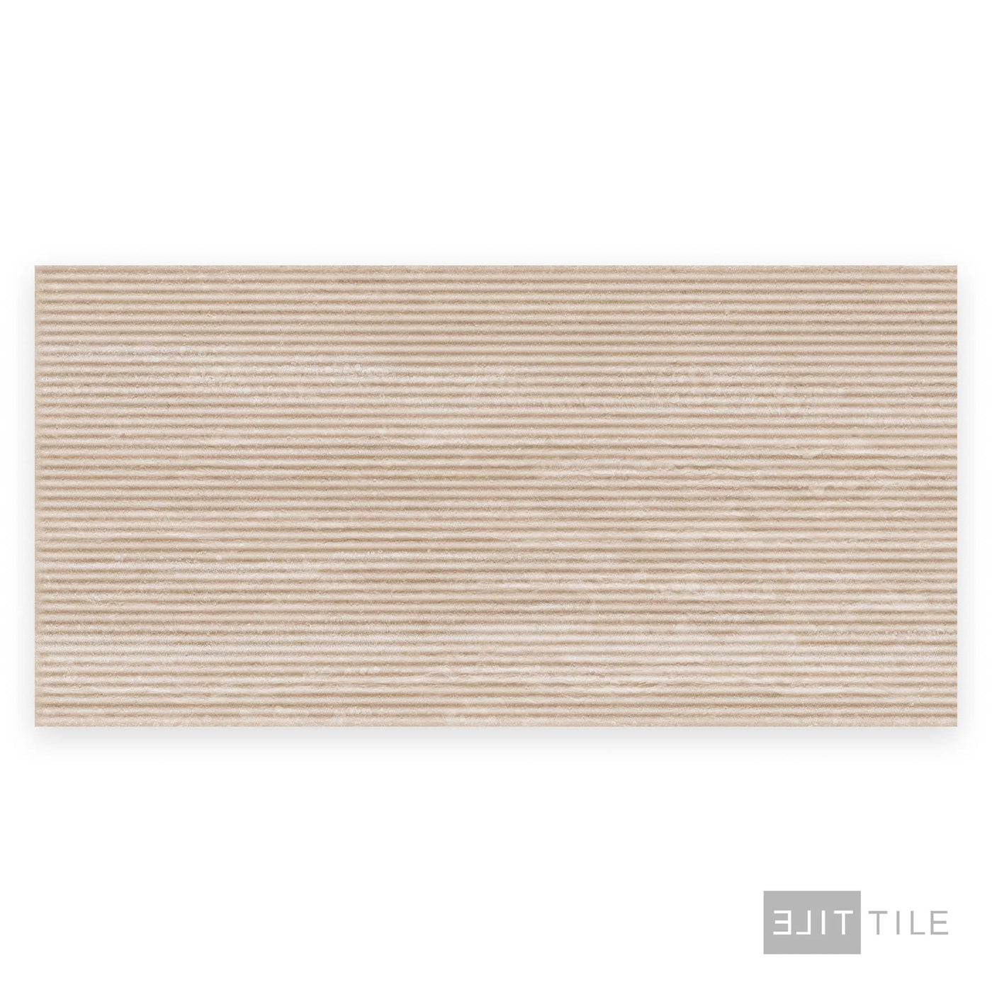 Travertine Veincut Canetto 3D 24X48 Beige Matte