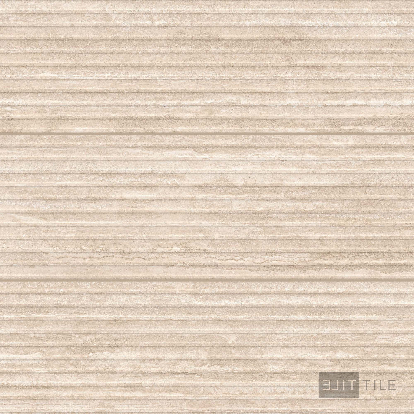 Travertine Veincut Dorica 3D 16X48 Beige Matte