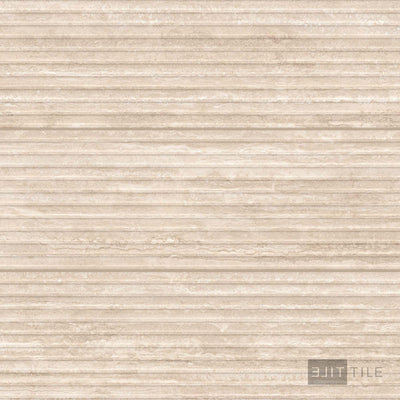 Travertine Veincut Dorica 3D 16X48 Beige Matte