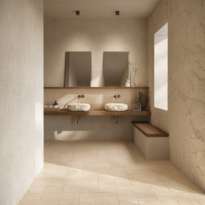 Jerusalem Stone Pattern Set Sabbia Matte