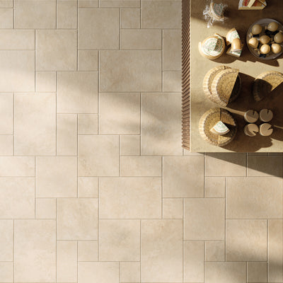 Jerusalem Stone Pattern Set Sabbia Matte