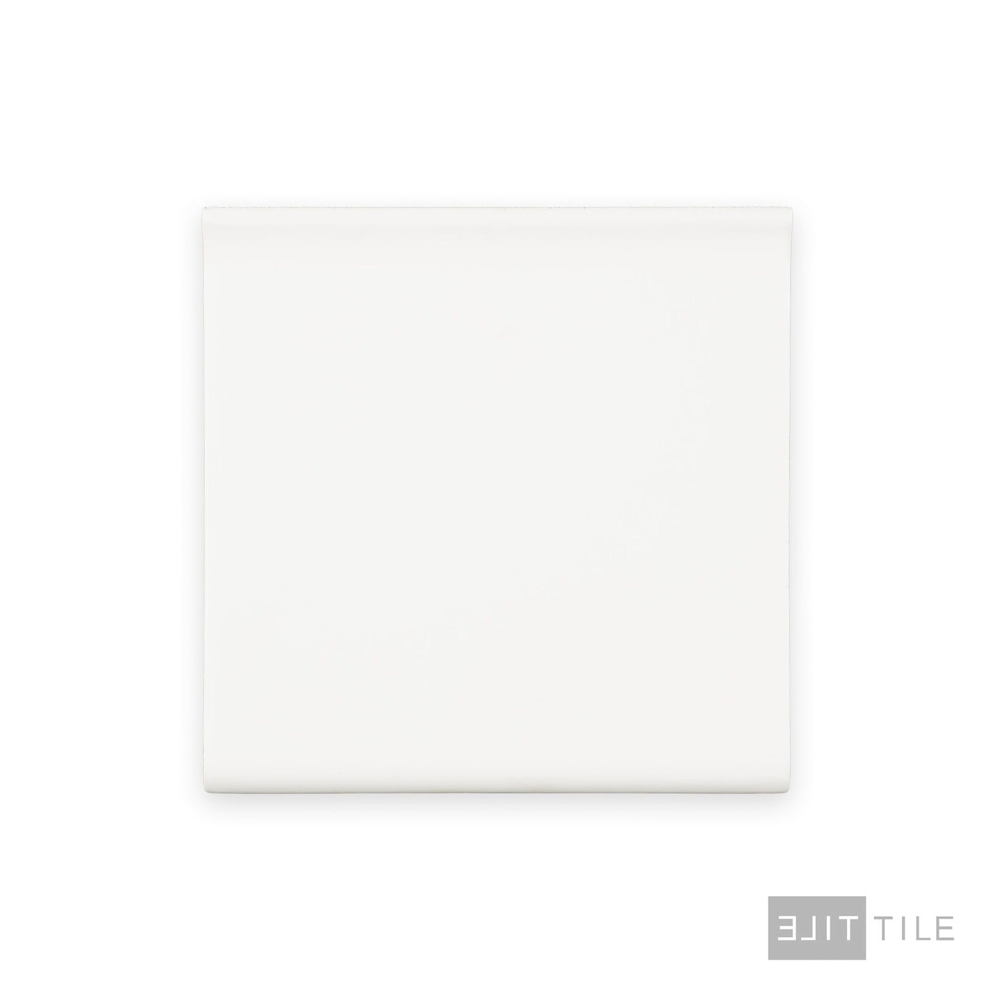 Sanitary Cove Base 6X6 White Matte