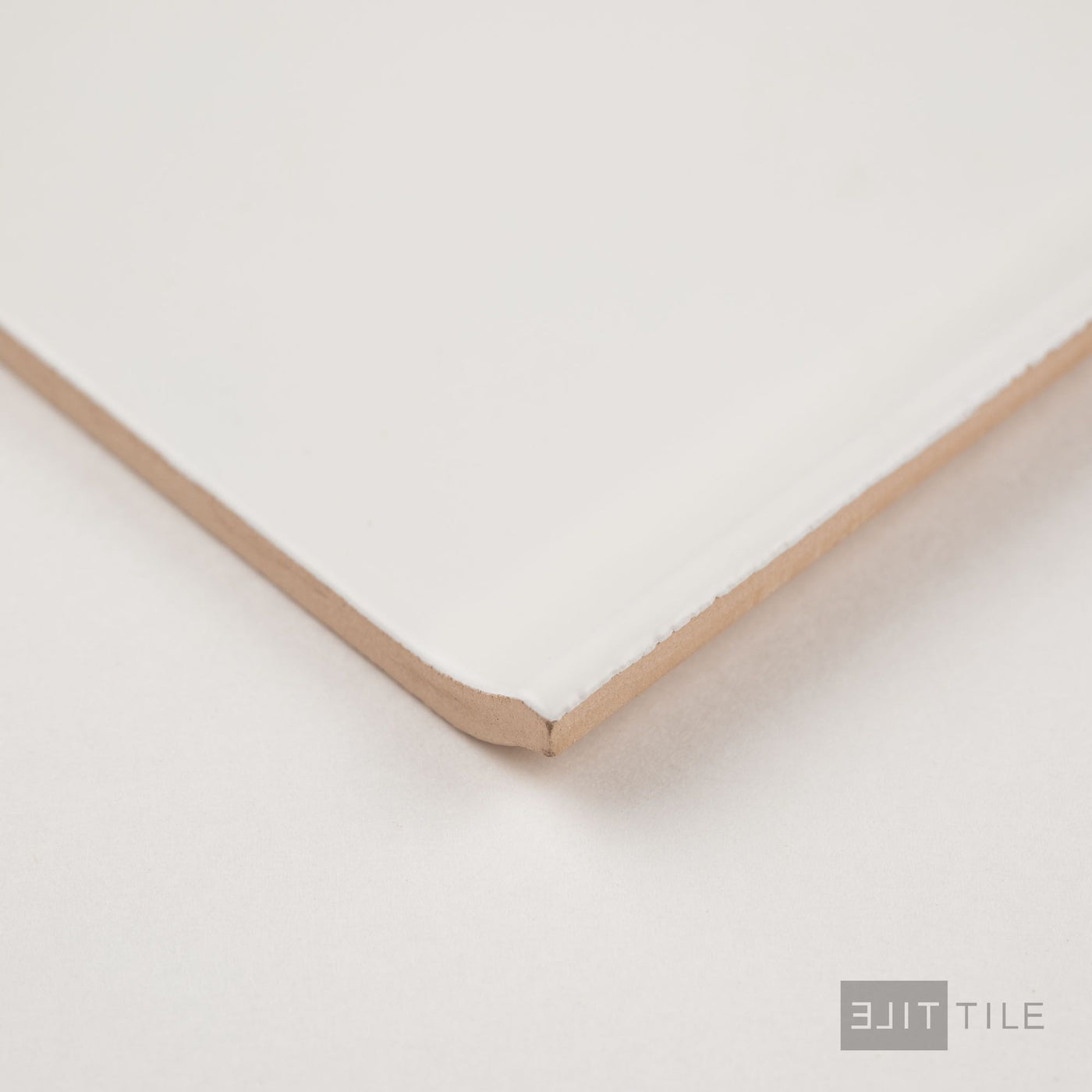 Sanitary Cove Base 6X6 White Matte