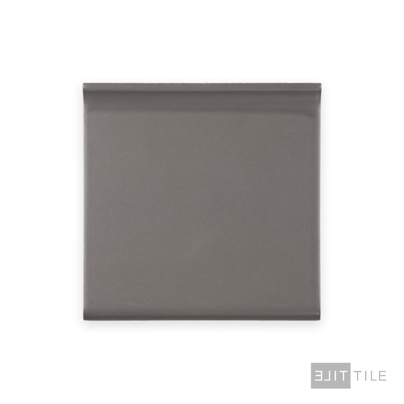 Sanitary Cove Base 6X6 Dark Gray Matte