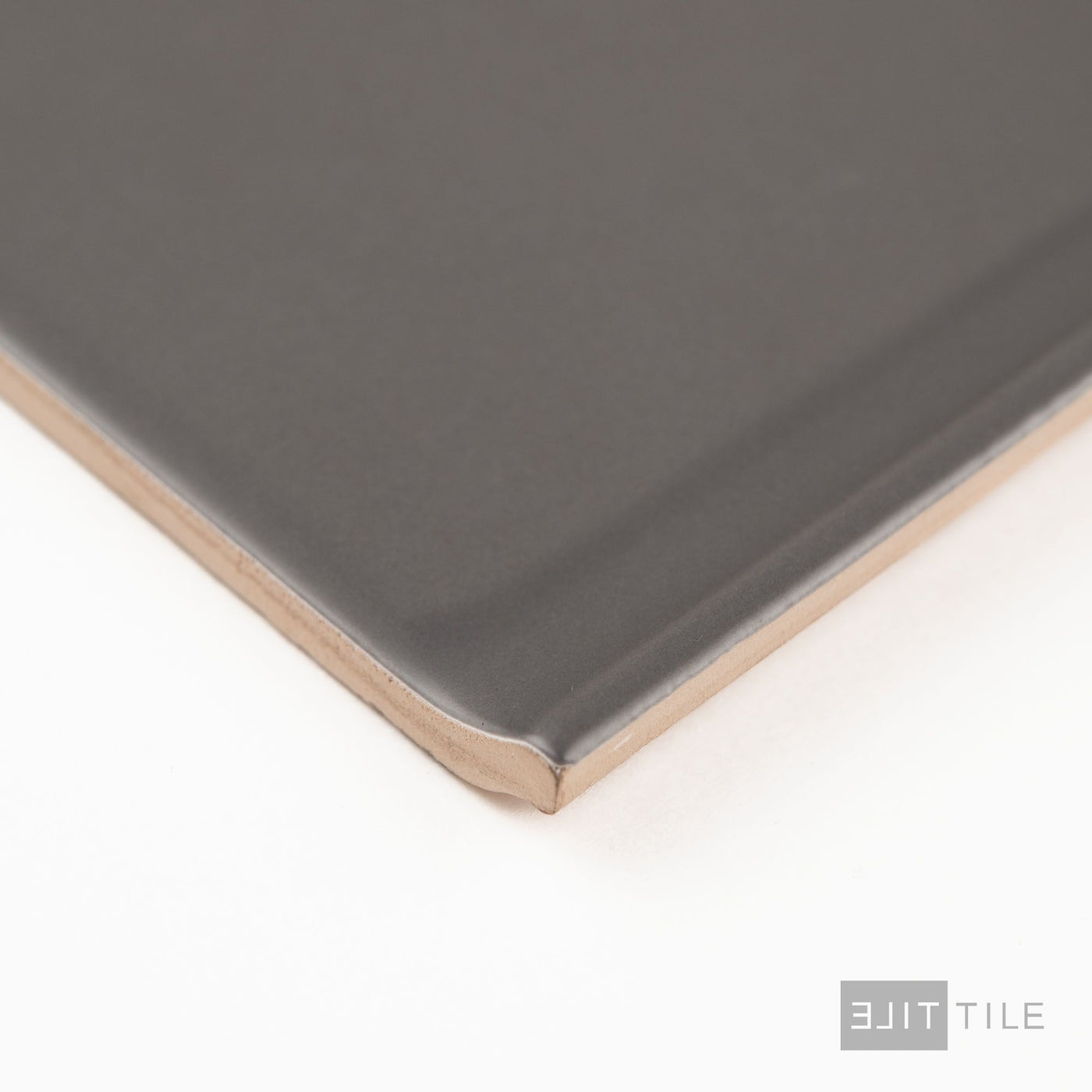 Sanitary Cove Base 6X6 Dark Gray Matte