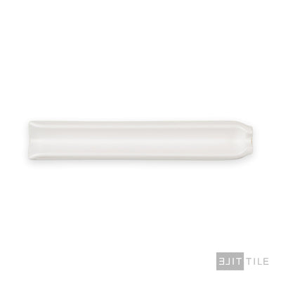 Sanitary Cove Base Inside Corner 1X6 White Matte