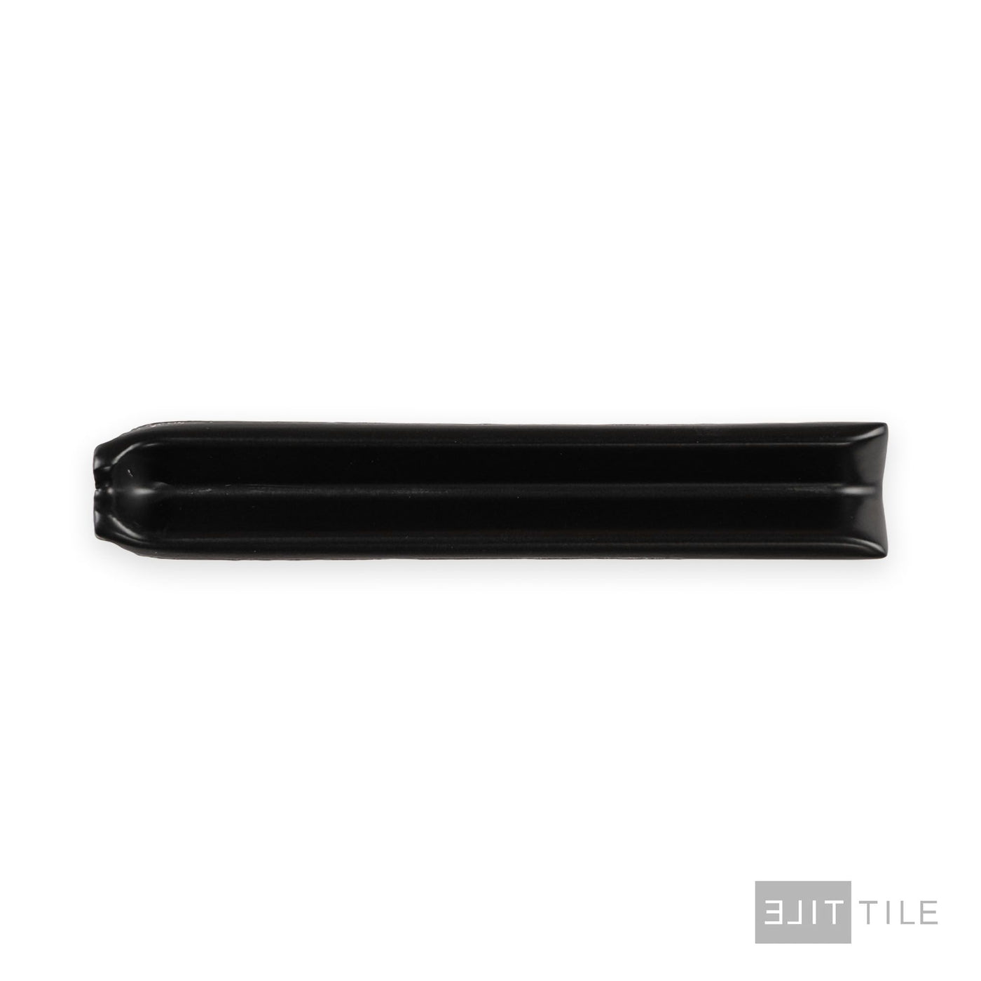 Sanitary Cove Base Inside Corner 1X6 Black Matte