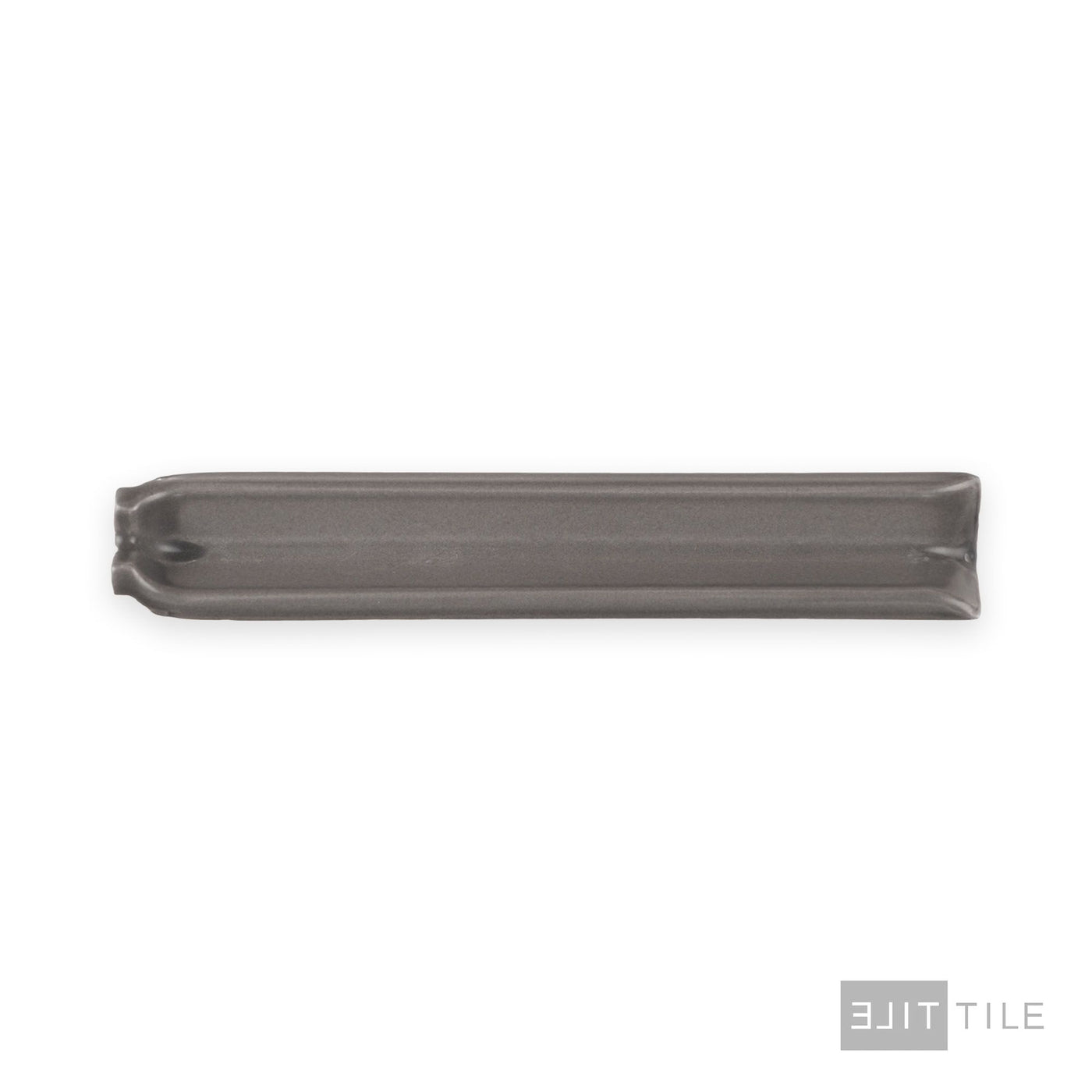 Sanitary Cove Base Inside Corner 1X6 Dark Gray Matte